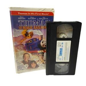 Thomas And The Magic Railroad VHS Tape Movie 2000 Retro Peter Fonda Alec Baldwin